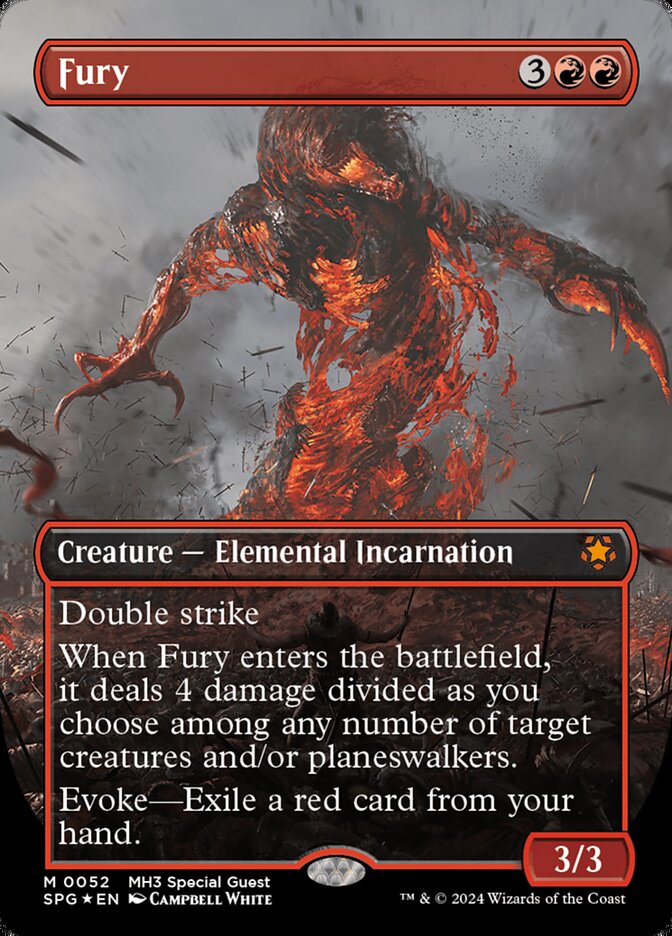Fury 52/0 (Special Guests)  - Borderless Textured Foil | Good Games Morley