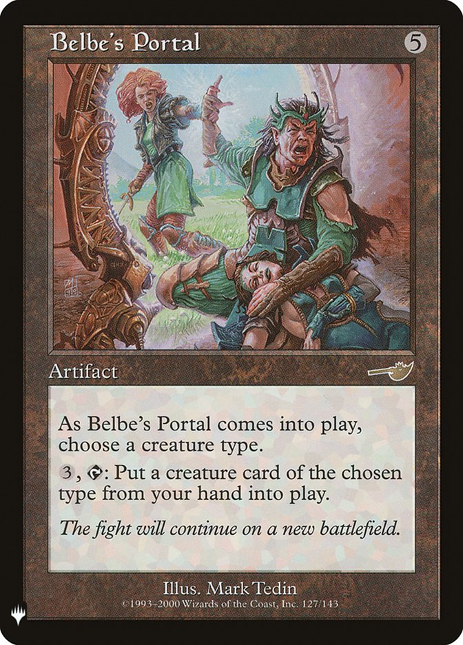 Belbe's Portal NEM-127/5075 (The List Reprints)  | Good Games Morley