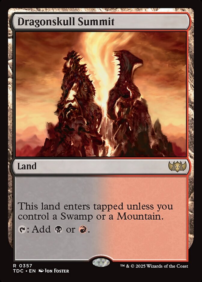 Dragonskull Summit 357 (Commander: Tarkir: Dragonstorm)  | Good Games Morley