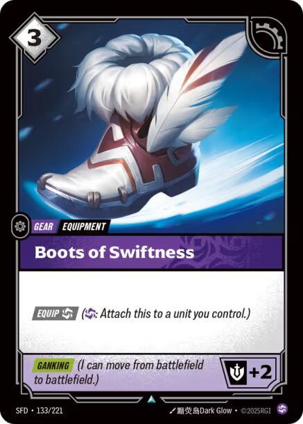 Boots of Swiftness 133/221 (Spiritforged)  | Good Games Morley