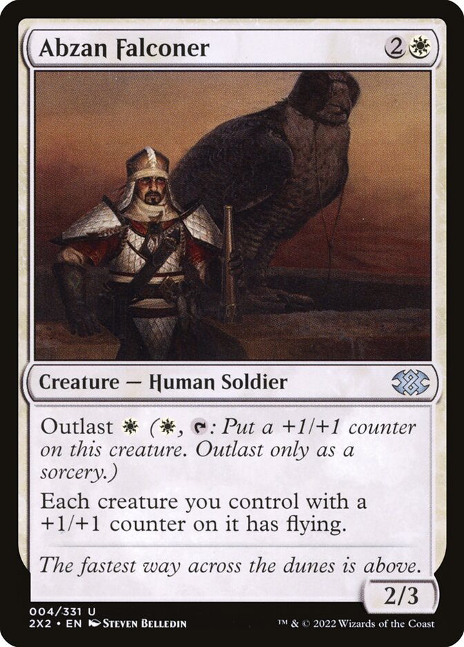 Abzan Falconer 4/331 (Double Masters 2022)  | Good Games Morley