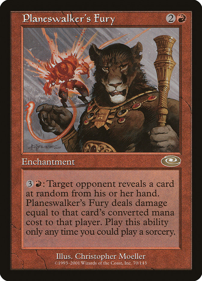 Planeswalker's Fury 70/143 (Planeshift)  | Good Games Morley