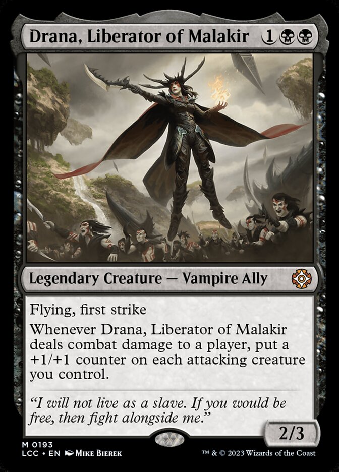 Drana, Liberator of Malakir 193/370 (Commander: The Lost Caverns of Ixalan)  | Good Games Morley