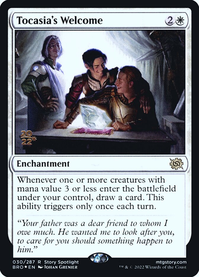 Tocasia's Welcome 30s/169 (Prerelease Cards)  - Foil | Good Games Morley