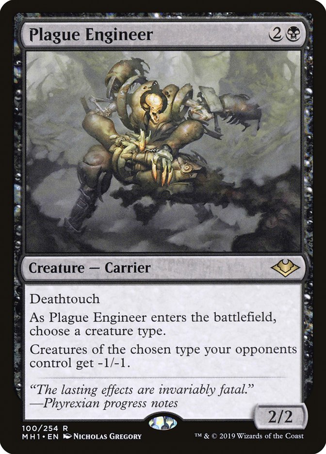 Plague Engineer 100 (Modern Horizons)  - Foil | Good Games Morley