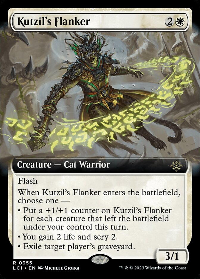 Kutzil's Flanker 355/291 (The Lost Caverns of Ixalan)  - Extended Art | Good Games Morley