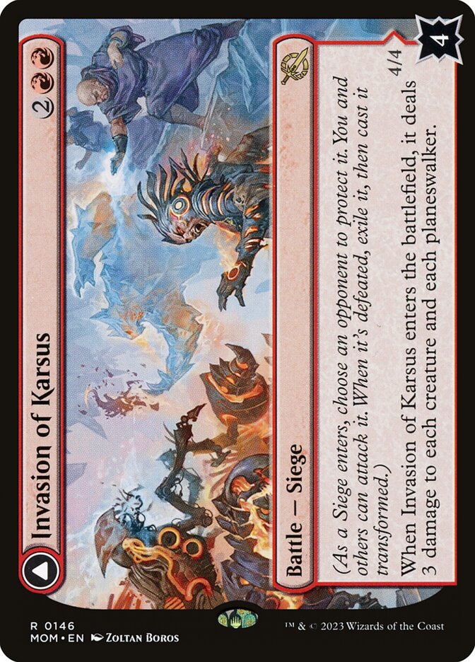 Invasion of Karsus // Refraction Elemental 146/291 (March of the Machine)  - Foil | Good Games Morley