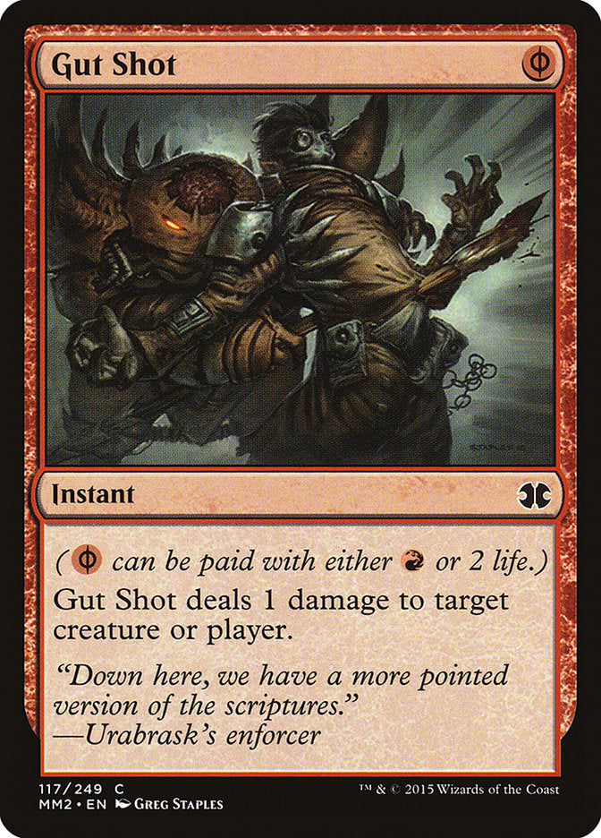 Gut Shot 117/249 (Modern Masters 2015)  - Foil | Good Games Morley