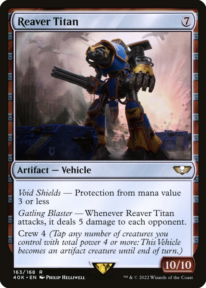 Reaver Titan 163/617 (Universes Beyond: Warhammer 40,000)  | Good Games Morley