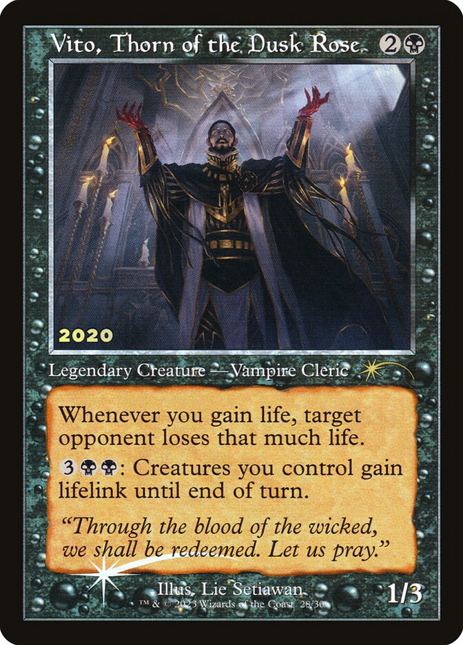 Vito, Thorn of the Dusk Rose 28 (30th Anniversary Promos)  - Foil | Good Games Morley