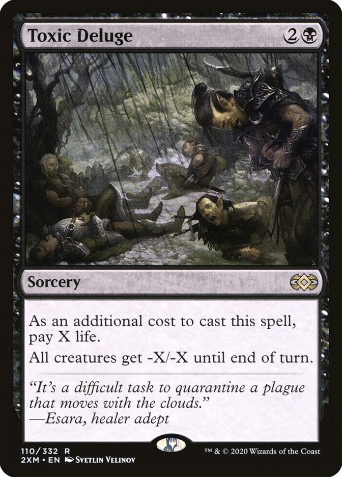 Toxic Deluge 110/332 (Double Masters)  - Foil | Good Games Morley