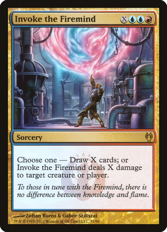Invoke the Firemind 31/90 (Duel Decks: Izzet vs. Golgari)  | Good Games Morley