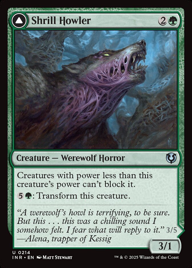Shrill Howler // Howling Chorus 214/287 (Innistrad Remastered)  | Good Games Morley