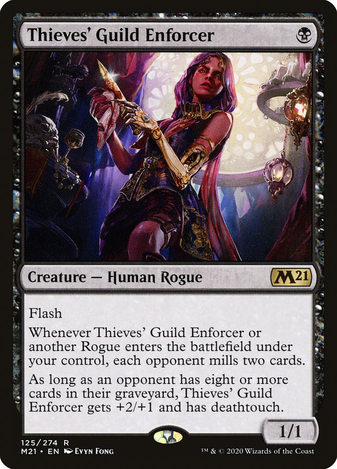 Thieves' Guild Enforcer 125 (Core Set 2021)  | Good Games Morley