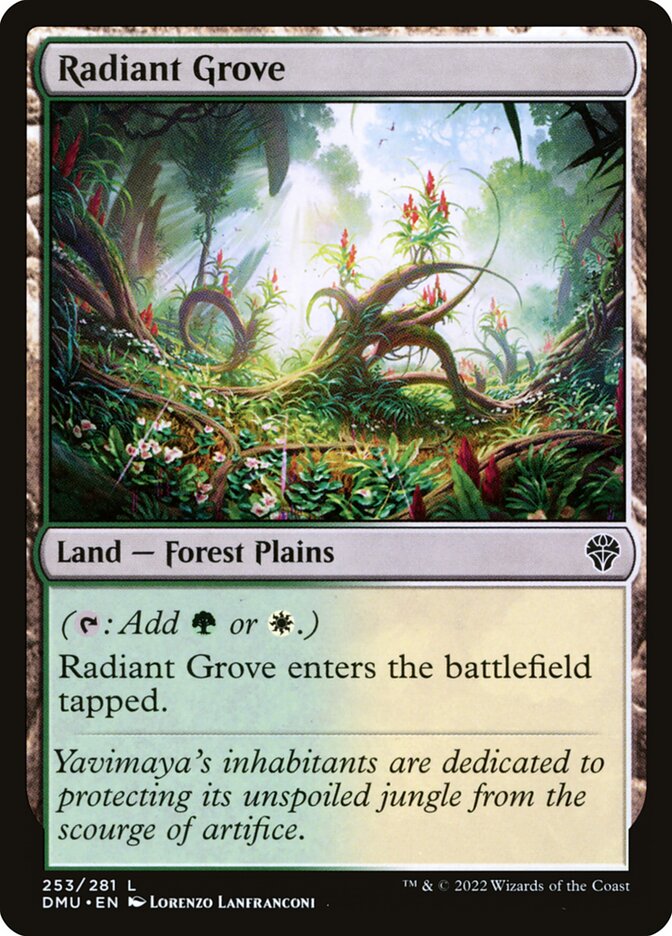Radiant Grove 253 (Dominaria United)  | Good Games Morley