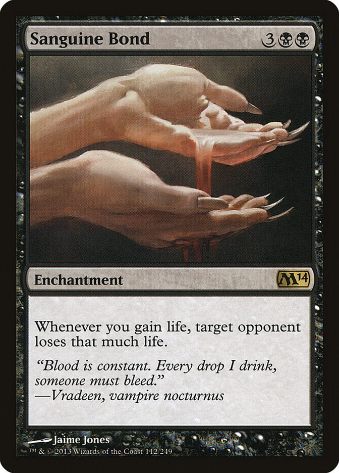Sanguine Bond 112/249 (Magic 2014 (M14))  | Good Games Morley