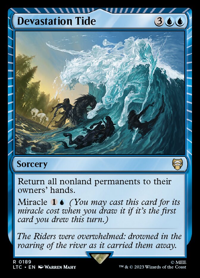 Devastation Tide 189 (Commander: The Lord of the Rings: Tales of Middle-earth)  | Good Games Morley