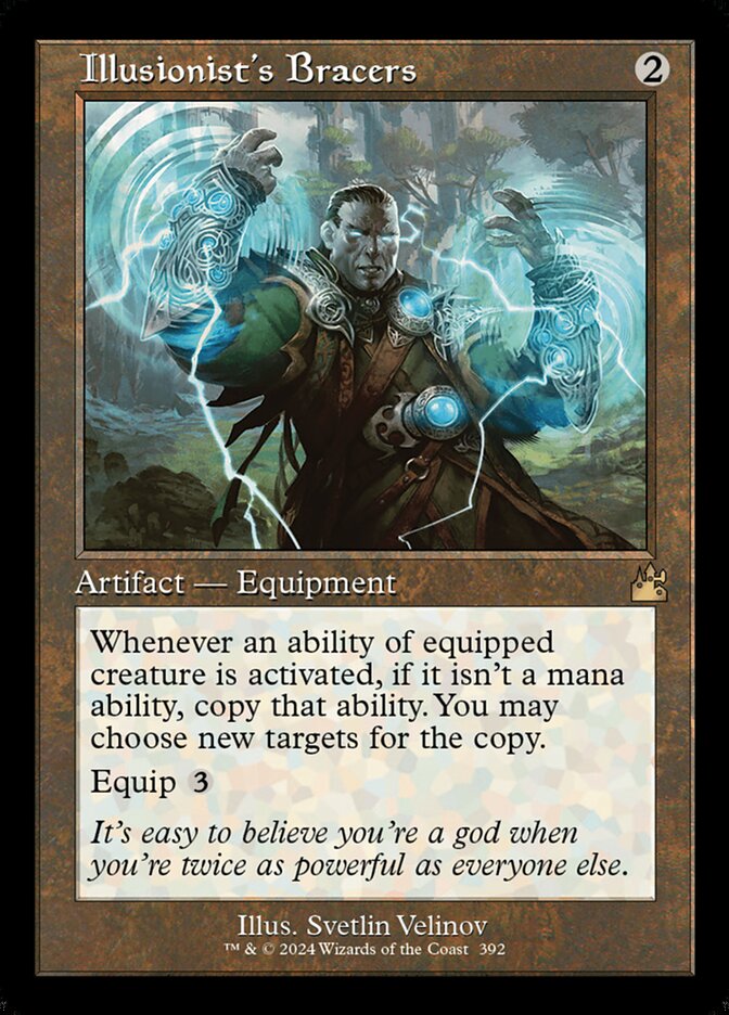 Illusionist's Bracers 392 (Ravnica Remastered)  - Retro | Good Games Morley