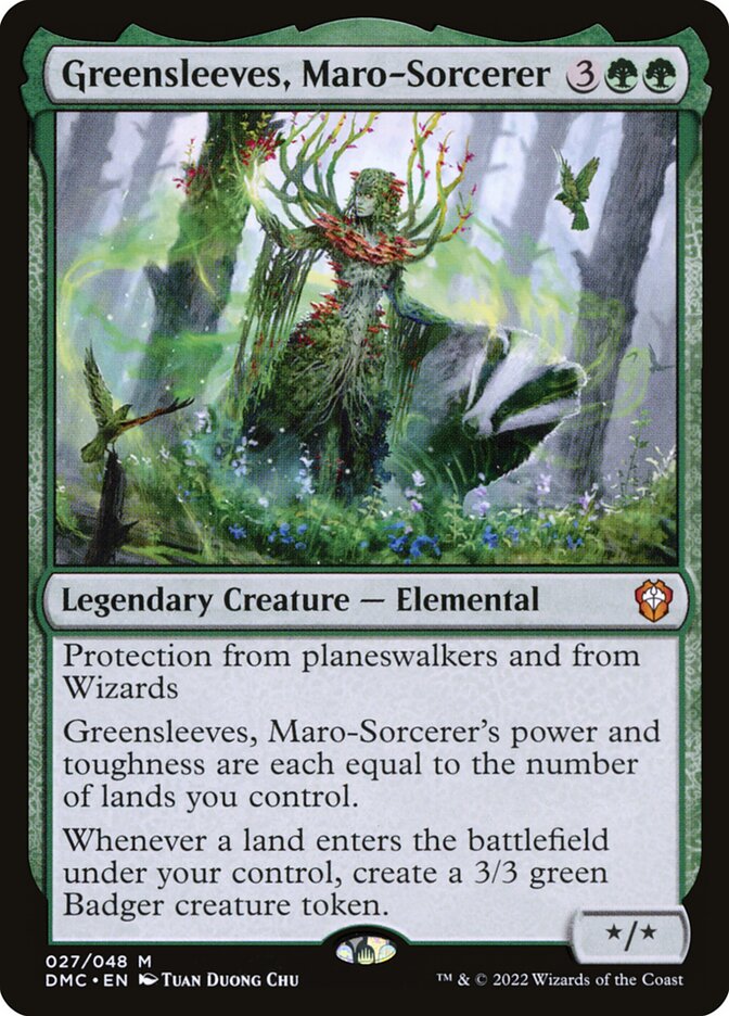 Greensleeves Maro Sorcerer 27 (Commander: Dominaria United)  | Good Games Morley