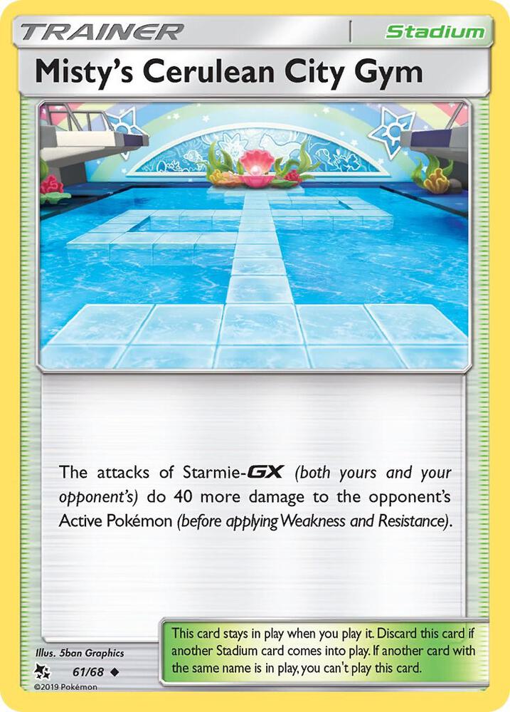 Misty's Cerulean City Gym 61/68 (Hidden Fates)  | Good Games Morley
