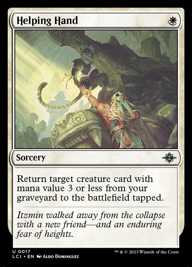 Helping Hand 17/291 (The Lost Caverns of Ixalan)  | Good Games Morley