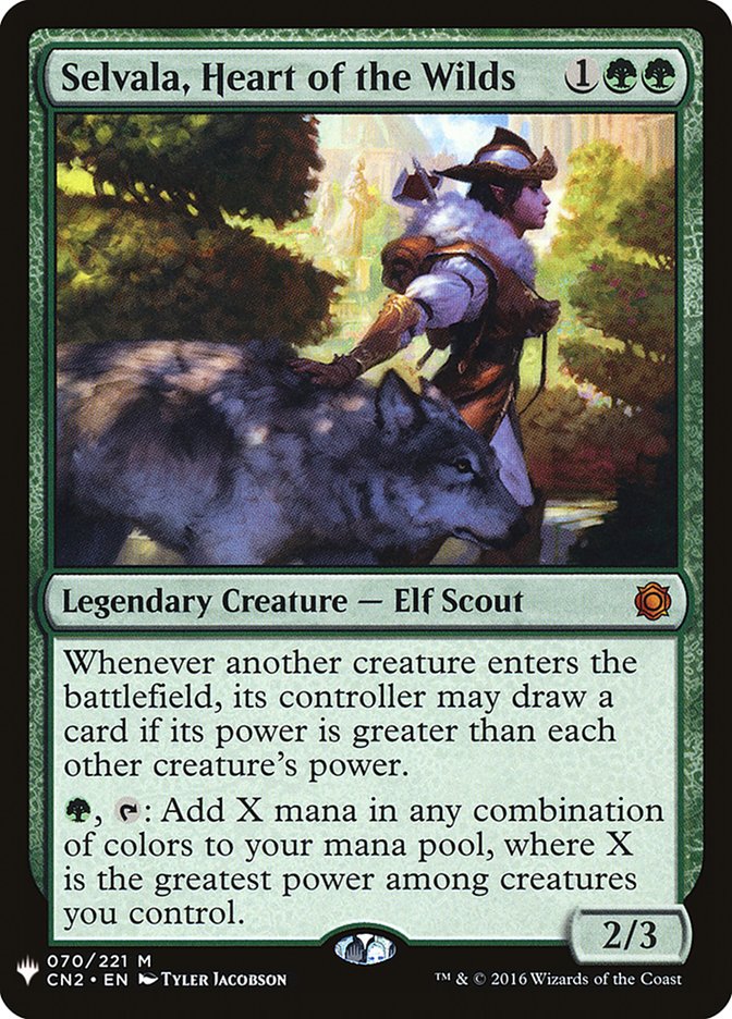Selvala Heart of the Wilds 70 (The List Reprints)  | Good Games Morley