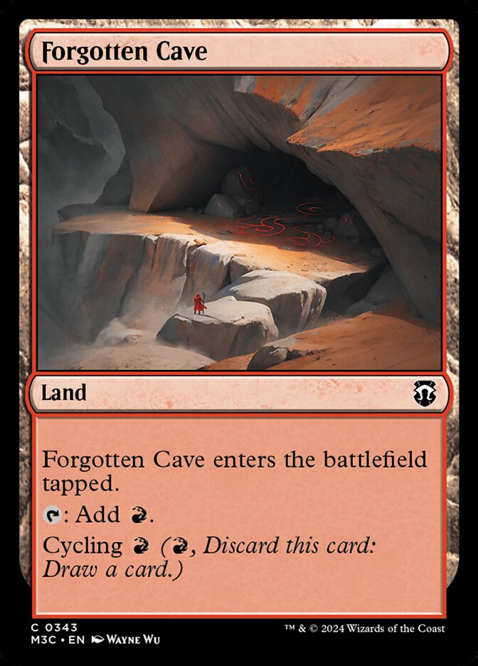 Forgotten Cave 343/411 (Commander: Modern Horizons 3)  | Good Games Morley
