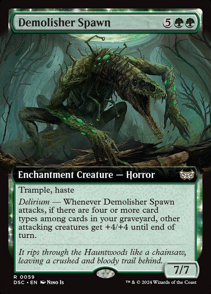 Demolisher Spawn 59 (Commander: Duskmourn: House of Horror)  | Good Games Morley