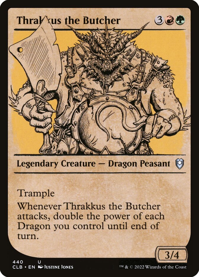 Thrakkus the Butcher 440 (Commander Legends: Battle for Baldur's Gate)  | Good Games Morley