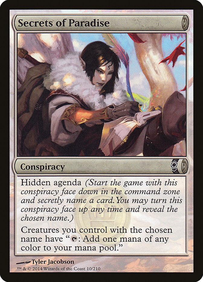 Secrets of Paradise 10/210 (Conspiracy)  - Foil | Good Games Morley