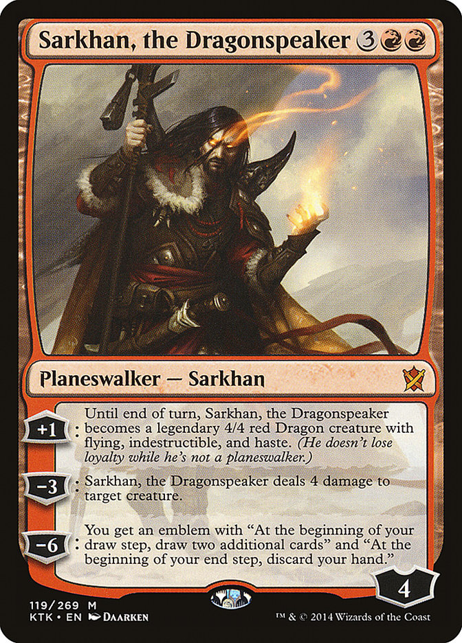 Sarkhan, the Dragonspeaker 119/269 (Khans of Tarkir)  | Good Games Morley