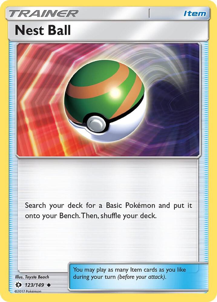Nest Ball 123/149 (SM Base Set)  | Good Games Morley