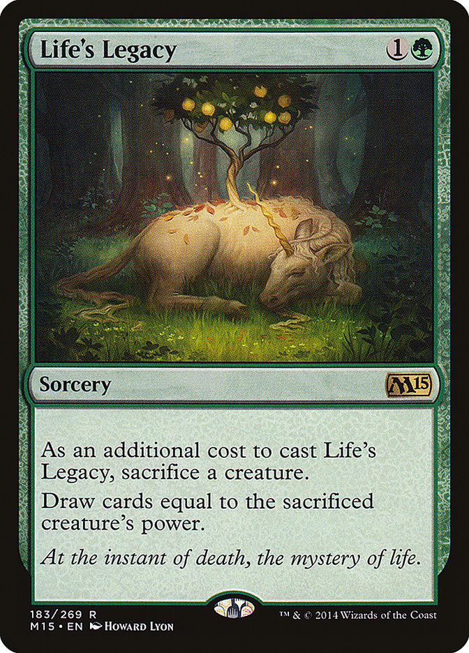 Life's Legacy 183/269 (Magic 2015 (M15))  | Good Games Morley