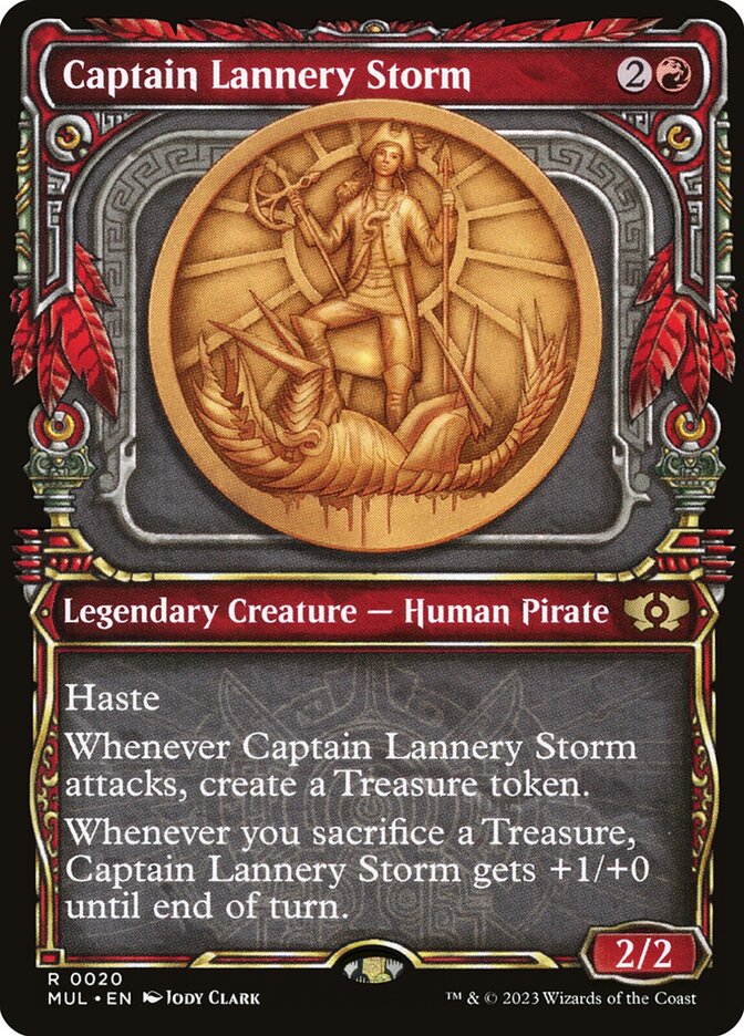 Captain Lannery Storm 20/65 (March of the Machine: Multiverse Legends)  - Showcase | Good Games Morley
