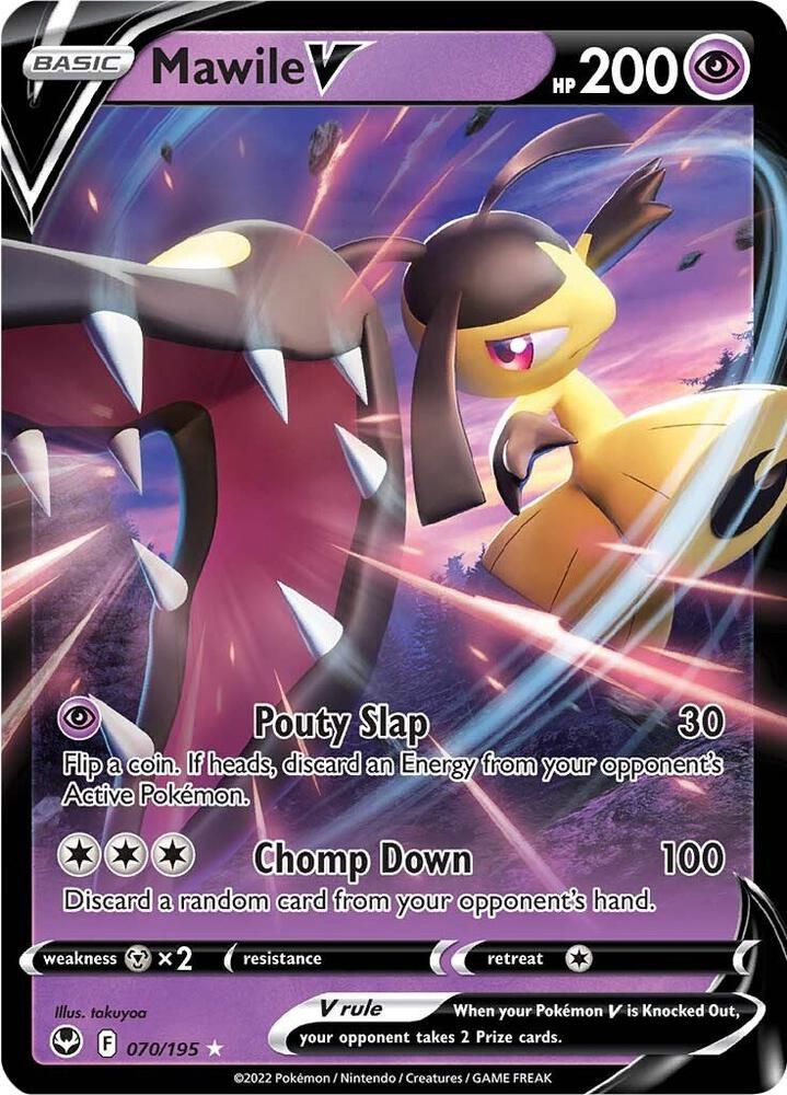 Mawile V 070/195 (SWSH12: Silver Tempest)  - Holofoil | Good Games Morley