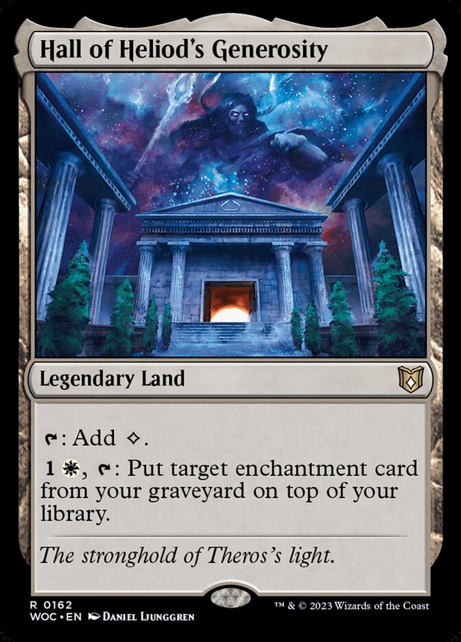 Hall of Heliod's Generosity 162 (Commander: Wilds of Eldraine)  | Good Games Morley