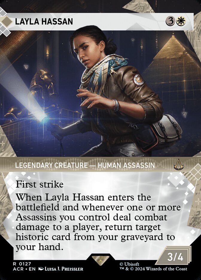 Layla Hassan 127/110 (Universes Beyond: Assassin's Creed)  - Showcase Foil | Good Games Morley