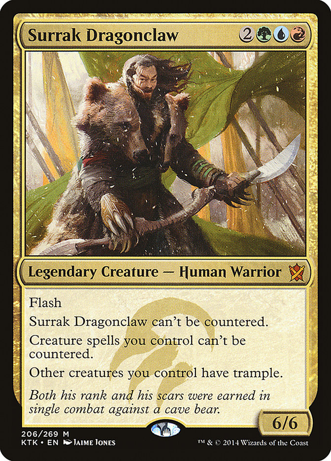 Surrak Dragonclaw 206/269 (Khans of Tarkir)  | Good Games Morley