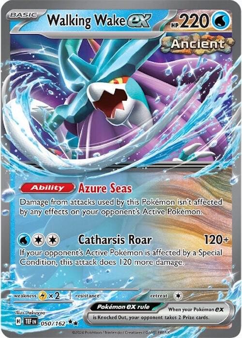 Walking Wake ex 050/162 (SV05: Temporal Forces)  - Holofoil | Good Games Morley