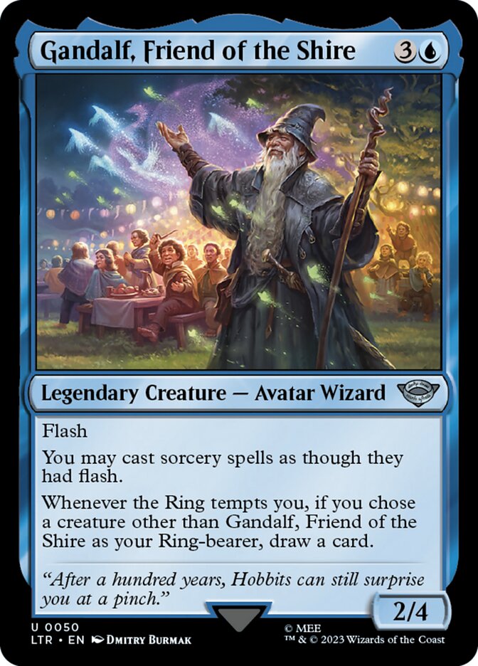 Gandalf, Friend of the Shire 50/281 (Universes Beyond: The Lord of the Rings: Tales of Middle-earth)  | Good Games Morley
