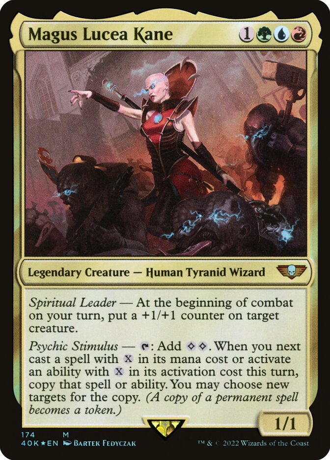 Magus Lucea Kane 174 (Universes Beyond: Warhammer 40,000)  - Foil | Good Games Morley