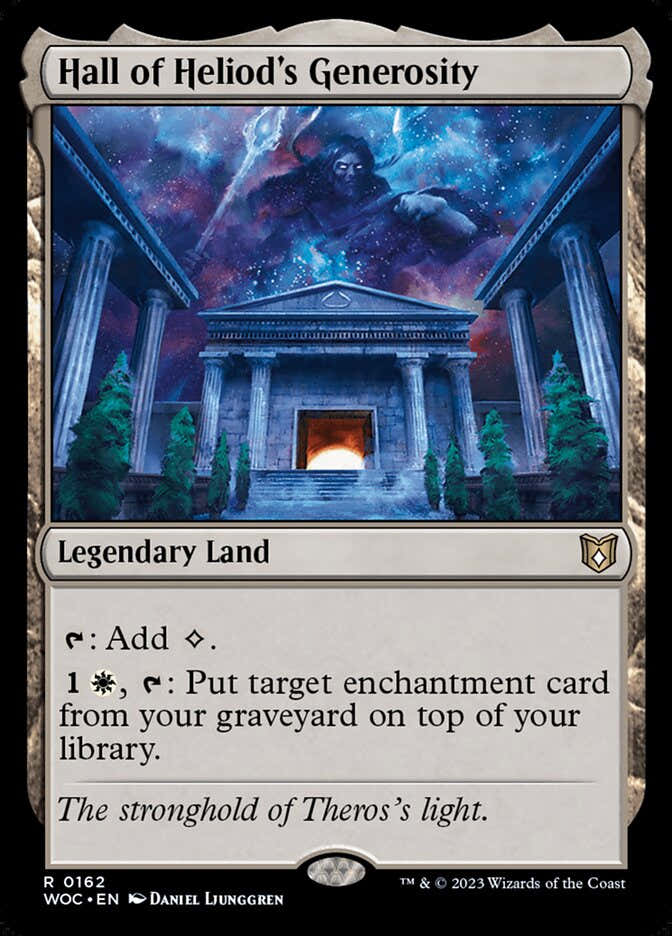 Hall of Heliod's Generosity 162 (Commander: Wilds of Eldraine)  | Good Games Morley