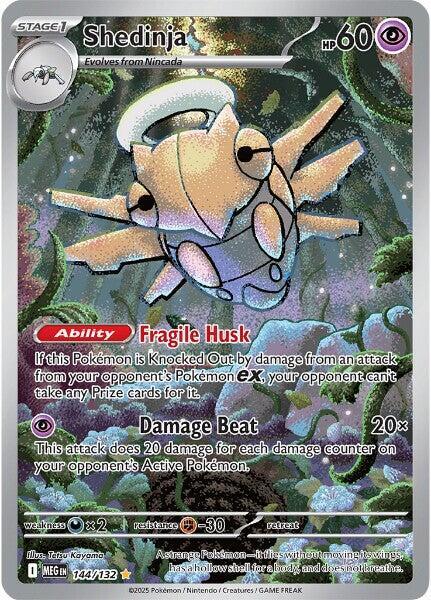 Shedinja 144/132 (ME01: Mega Evolution)  - Holofoil | Good Games Morley