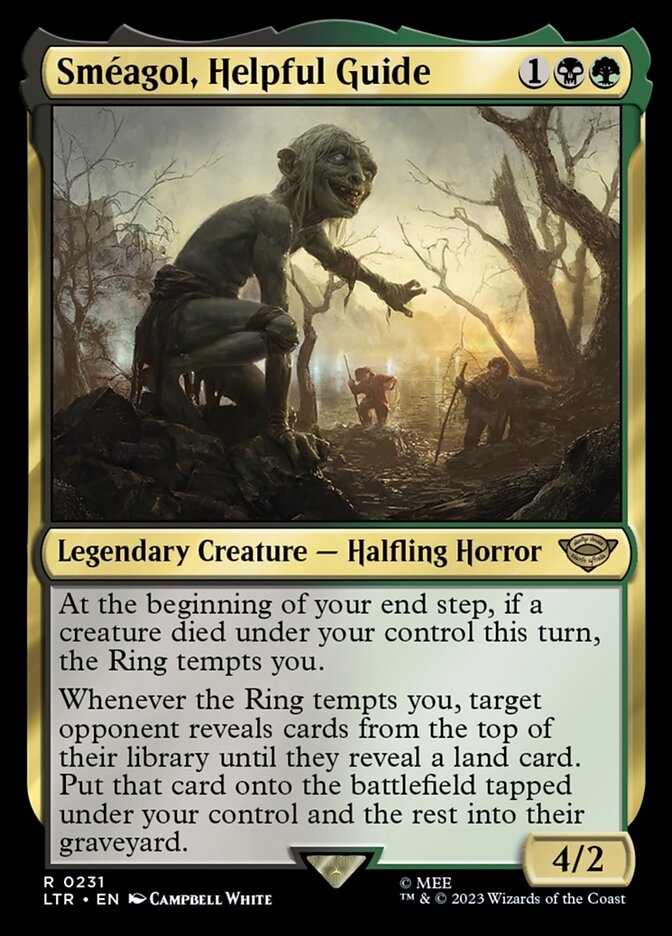 Sméagol, Helpful Guide 231/281 (Universes Beyond: The Lord of the Rings: Tales of Middle-earth)  - Foil | Good Games Morley