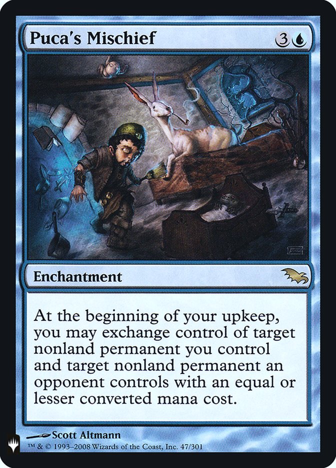 Puca's Mischief SHM-47/5075 (The List Reprints)  - Foil | Good Games Morley