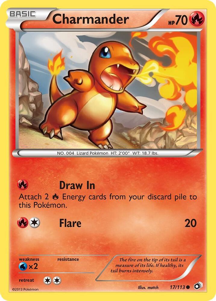 Charmander 17/113 (Legendary Treasures)  | Good Games Morley