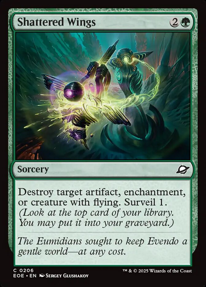 Shattered Wings 206 (Edge of Eternities)  - Foil | Good Games Morley