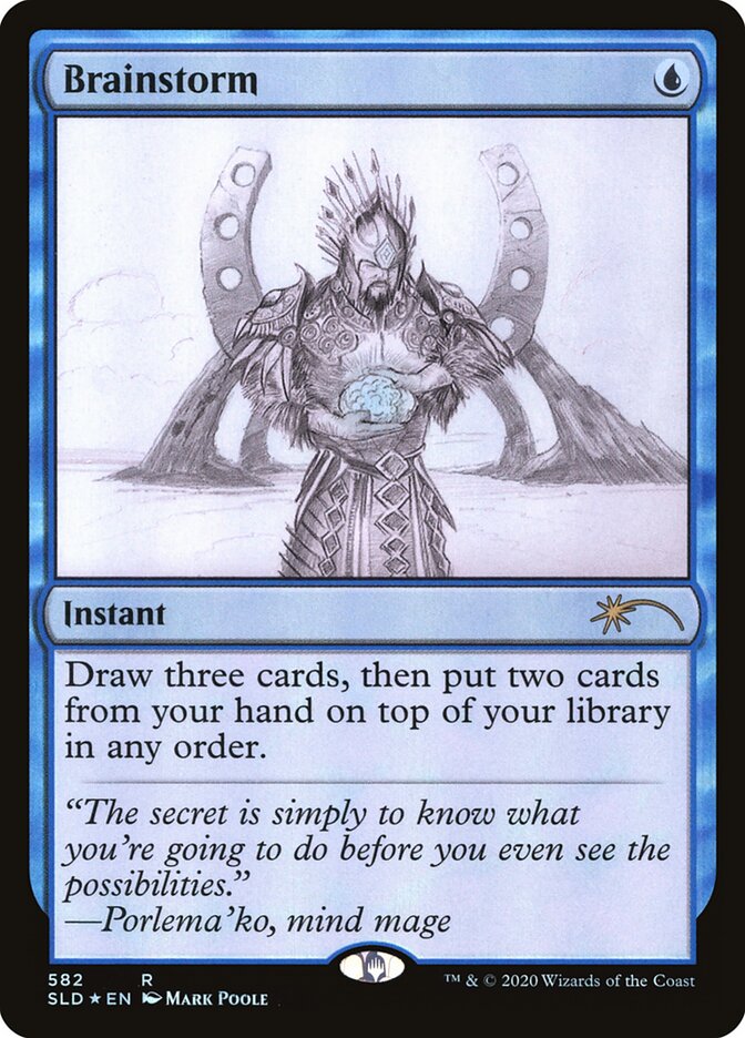 Brainstorm 582 (Secret Lair Drop Series)  - Foil | Good Games Morley