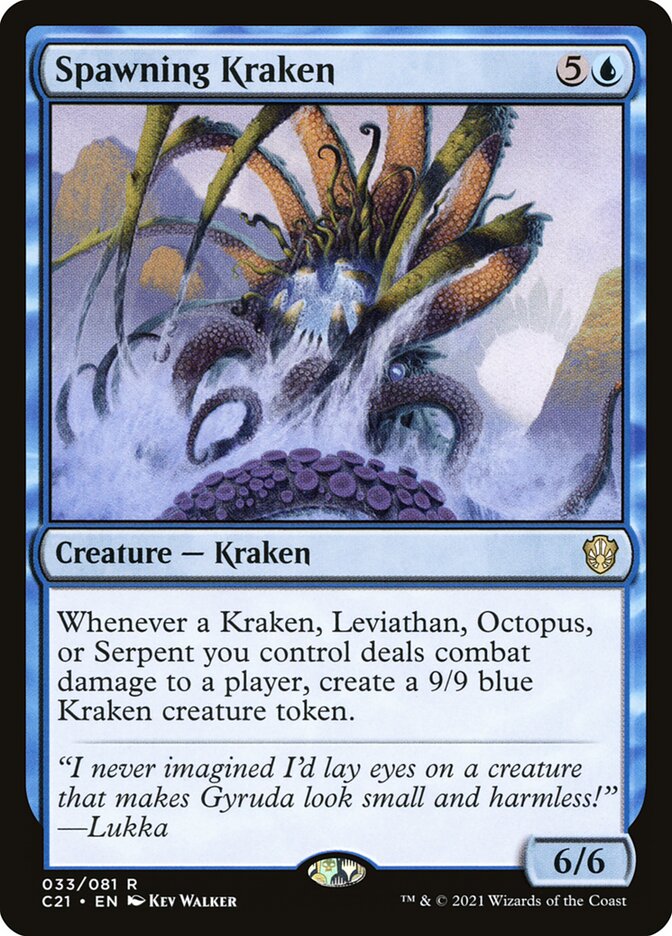 Spawning Kraken 33 (Commander 2021)  | Good Games Morley