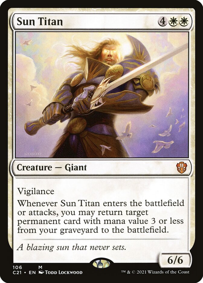 Sun Titan 106/81 (Commander 2021)  | Good Games Morley